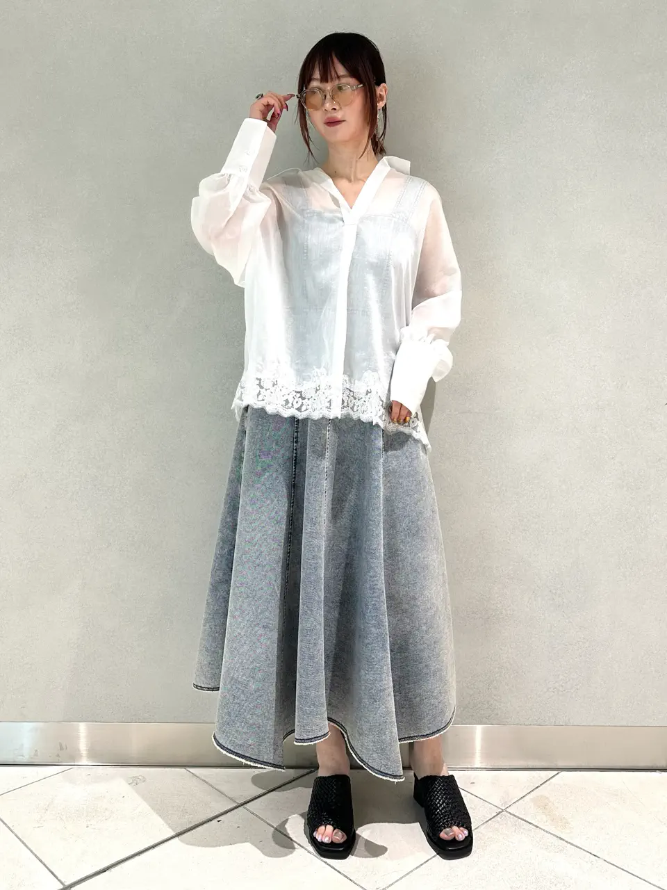 GRACE CONTINENTAL Kogane. コーディネート画像