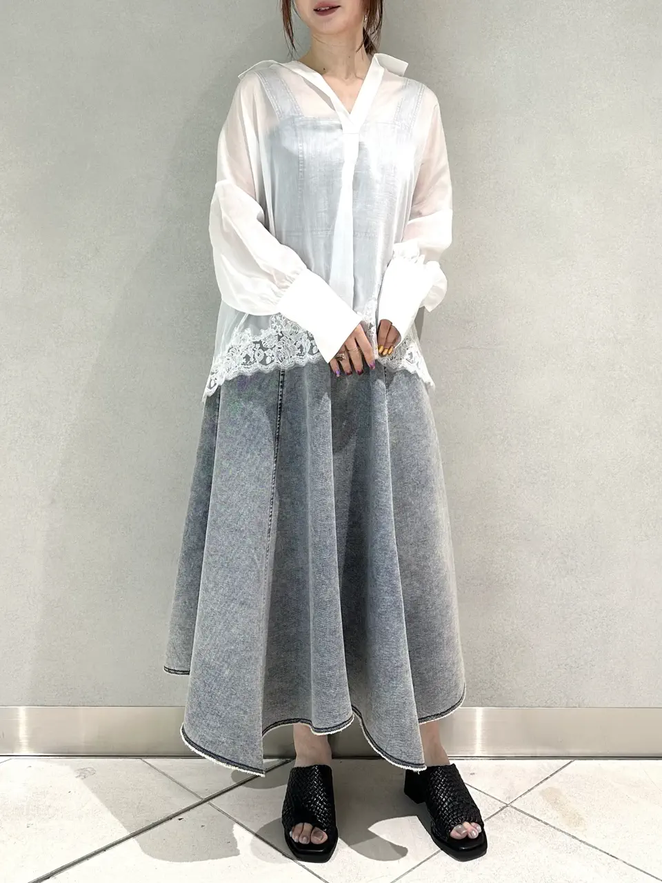 GRACE CONTINENTAL Kogane. コーディネート画像