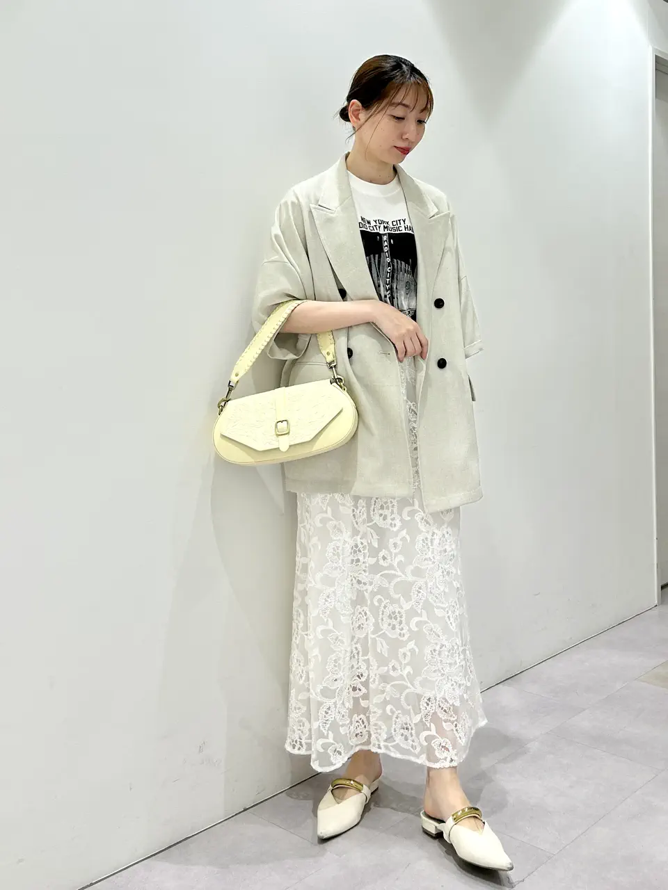 GRACE CONTINENTAL eri コーディネート画像