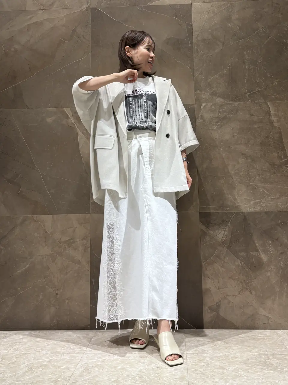 GRACE CONTINENTAL 穐山　香織 コーディネート画像