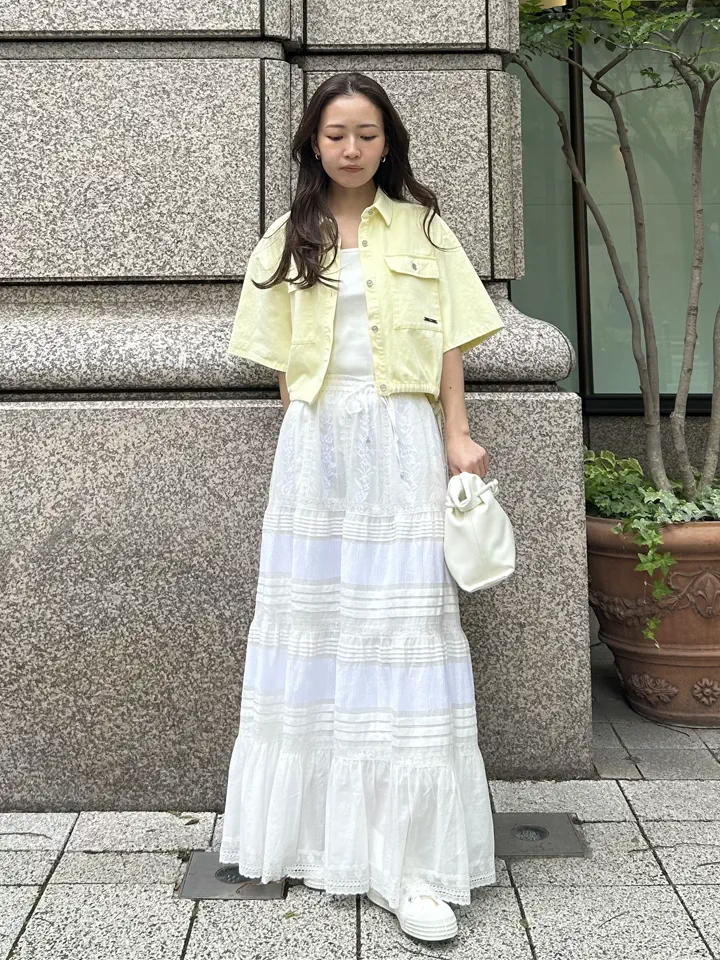GRACE CONTINENTAL ERINA KATO コーディネート画像
