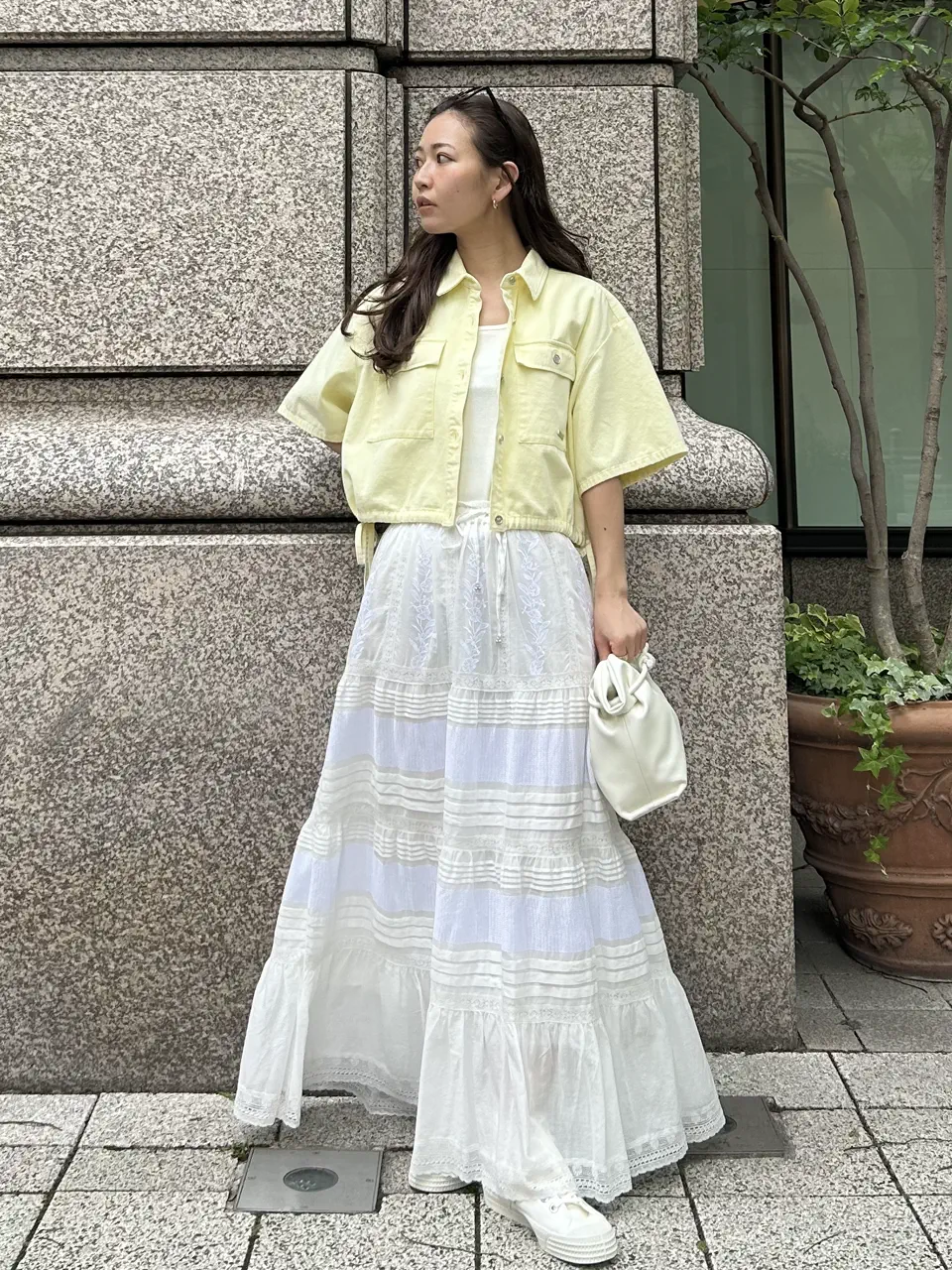 GRACE CONTINENTAL ERINA KATO コーディネート画像
