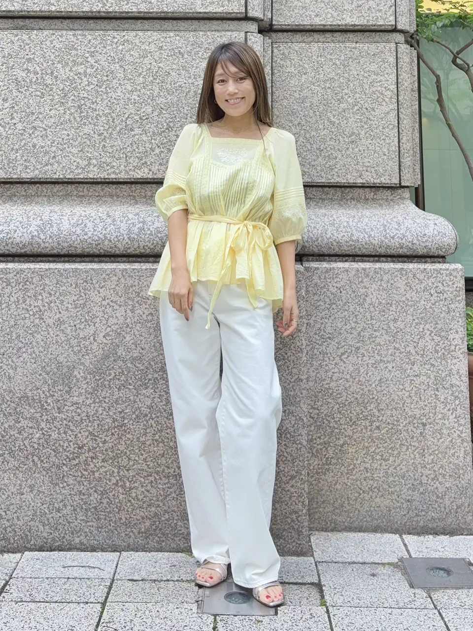 GRACE CONTINENTAL yukimi yonee コーディネート画像