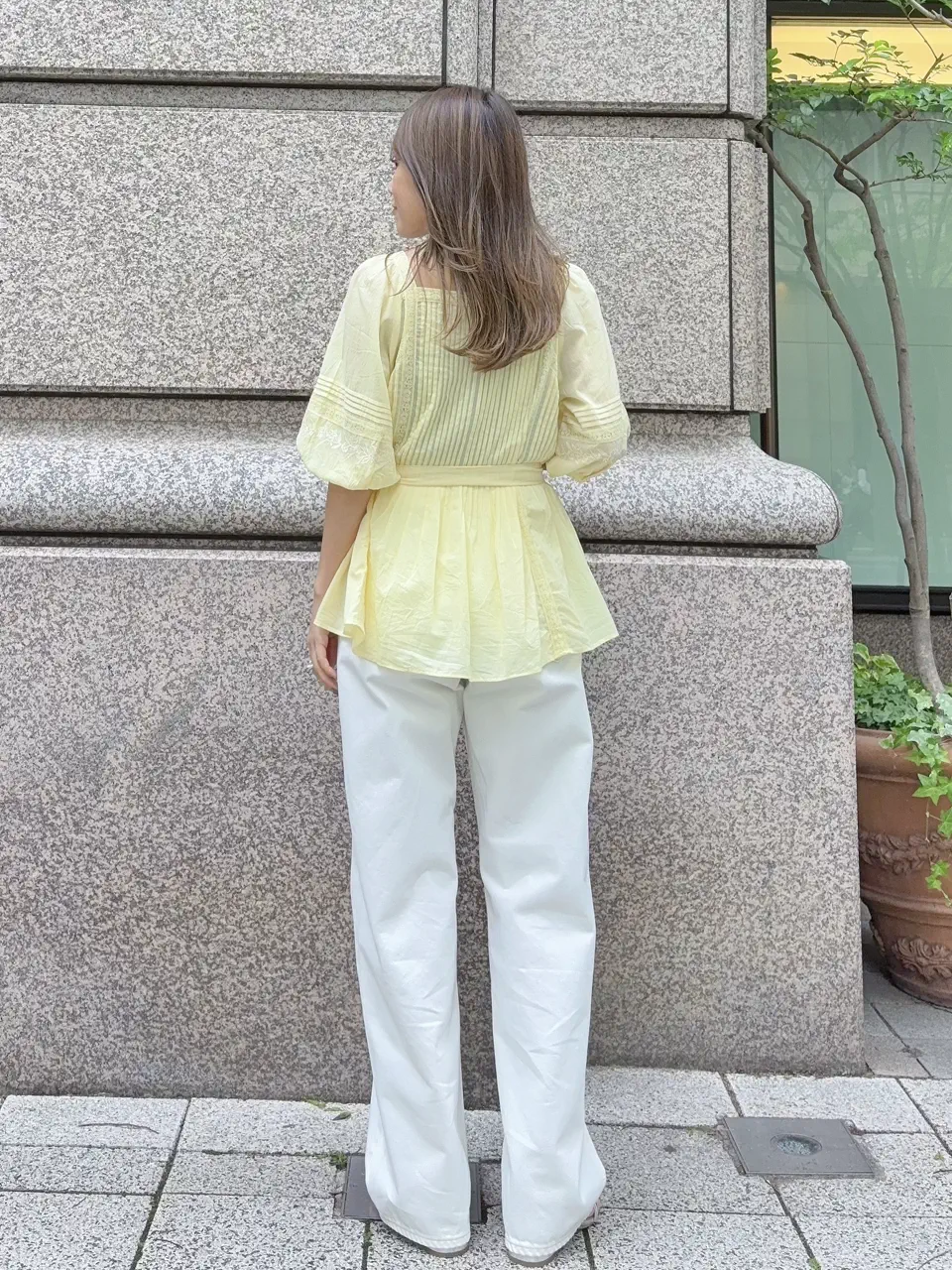GRACE CONTINENTAL yukimi yonee コーディネート画像