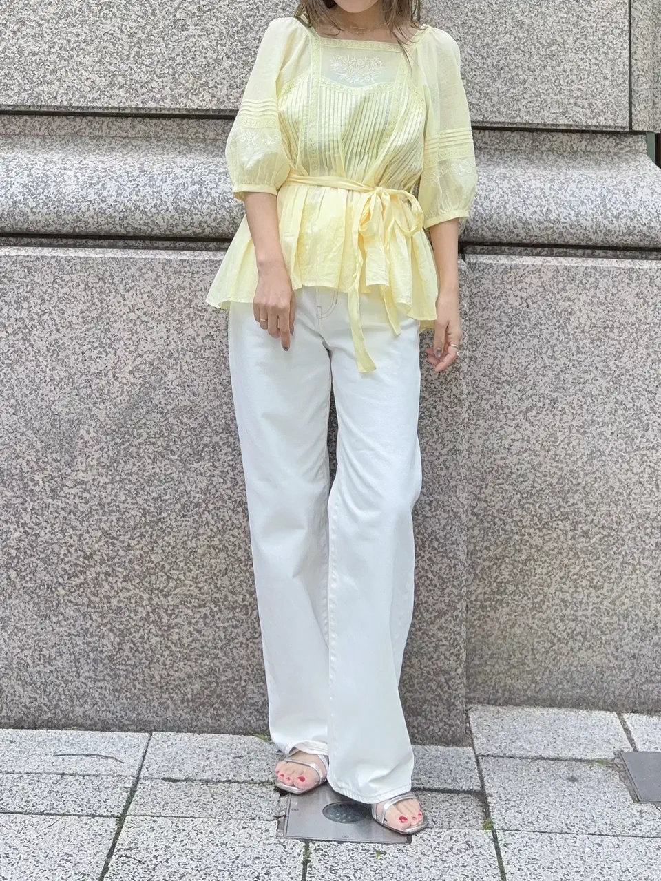 GRACE CONTINENTAL yukimi yonee コーディネート画像