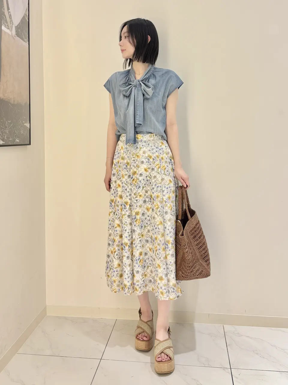 GRACE CONTINENTAL yumeno  コーディネート画像
