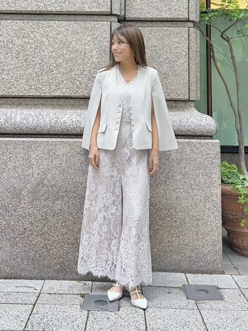 GRACE CONTINENTAL yukimi yonee コーディネート画像
