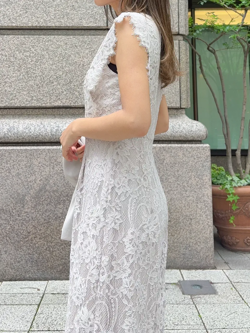 GRACE CONTINENTAL yukimi yonee コーディネート画像