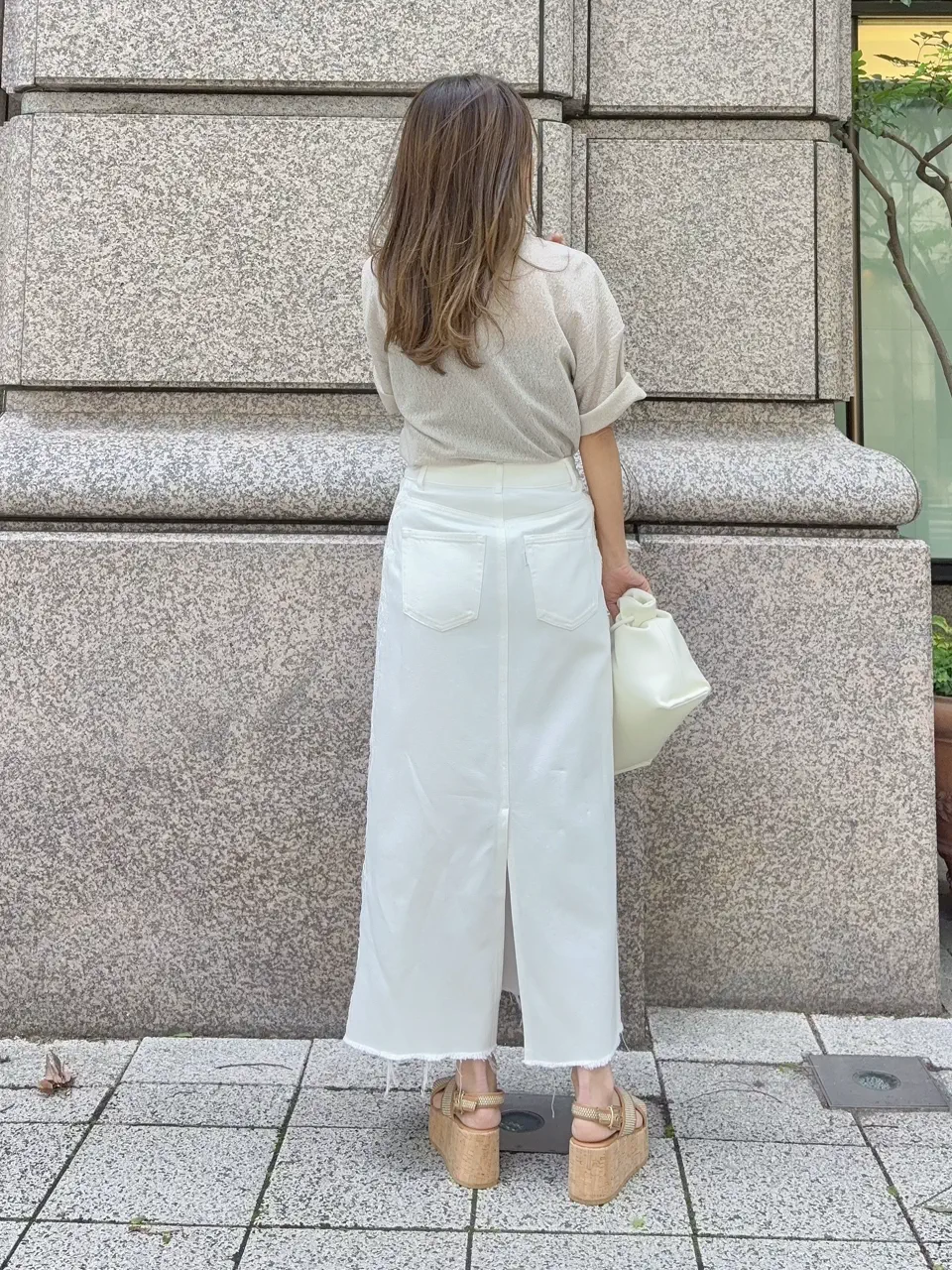 GRACE CONTINENTAL yukimi yonee コーディネート画像