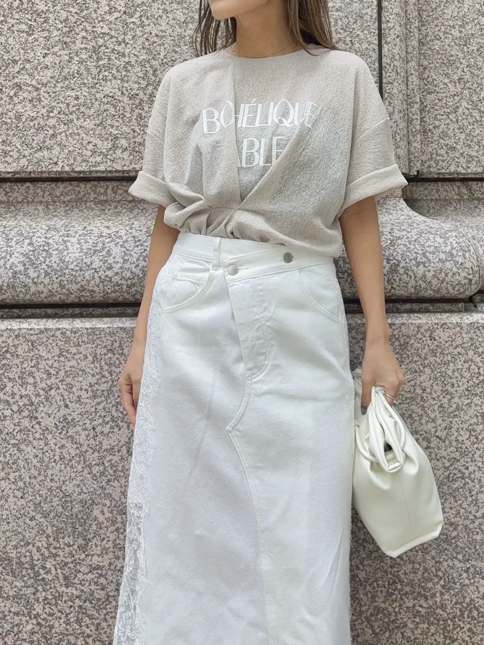 GRACE CONTINENTAL yukimi yonee コーディネート画像