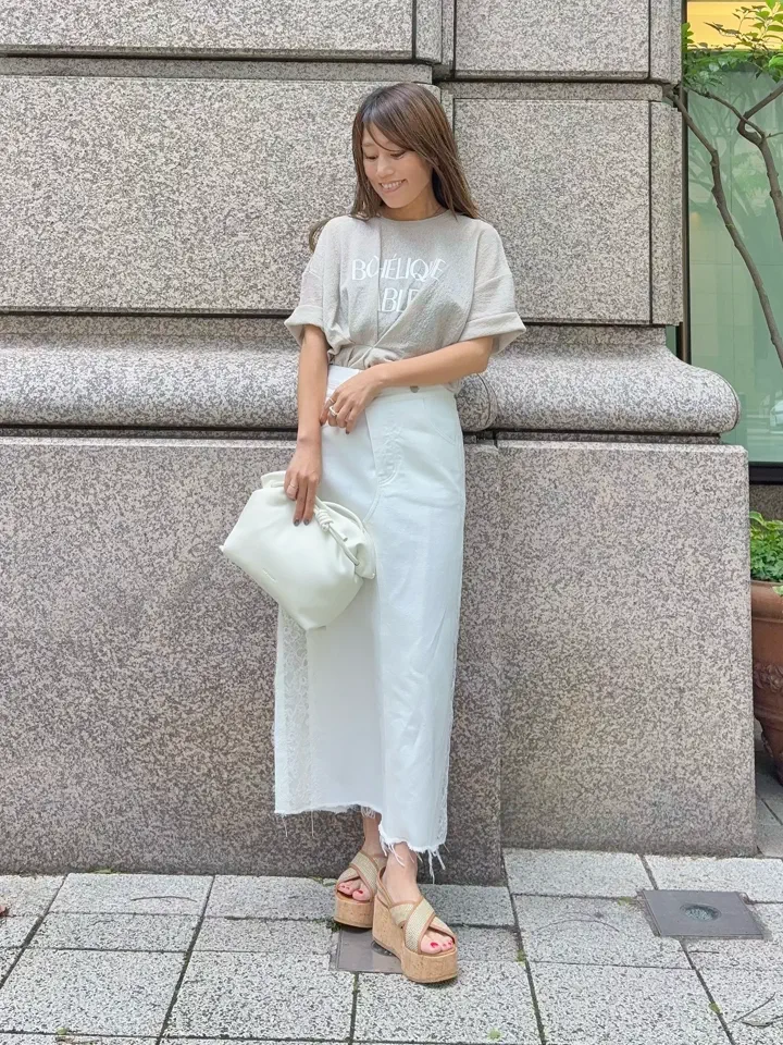 GRACE CONTINENTAL yukimi yonee コーディネート画像