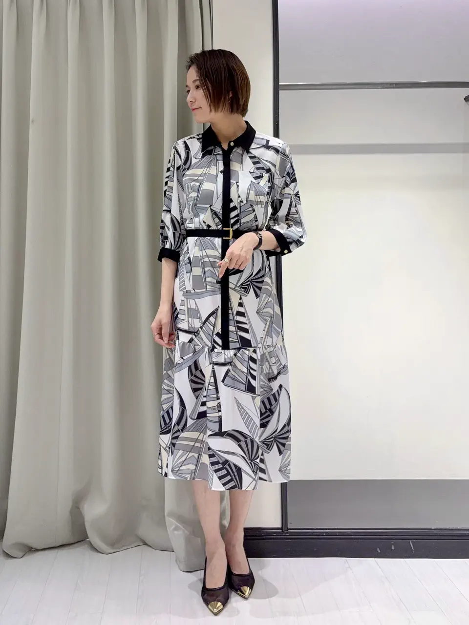  亀田 未希 コーディネート画像