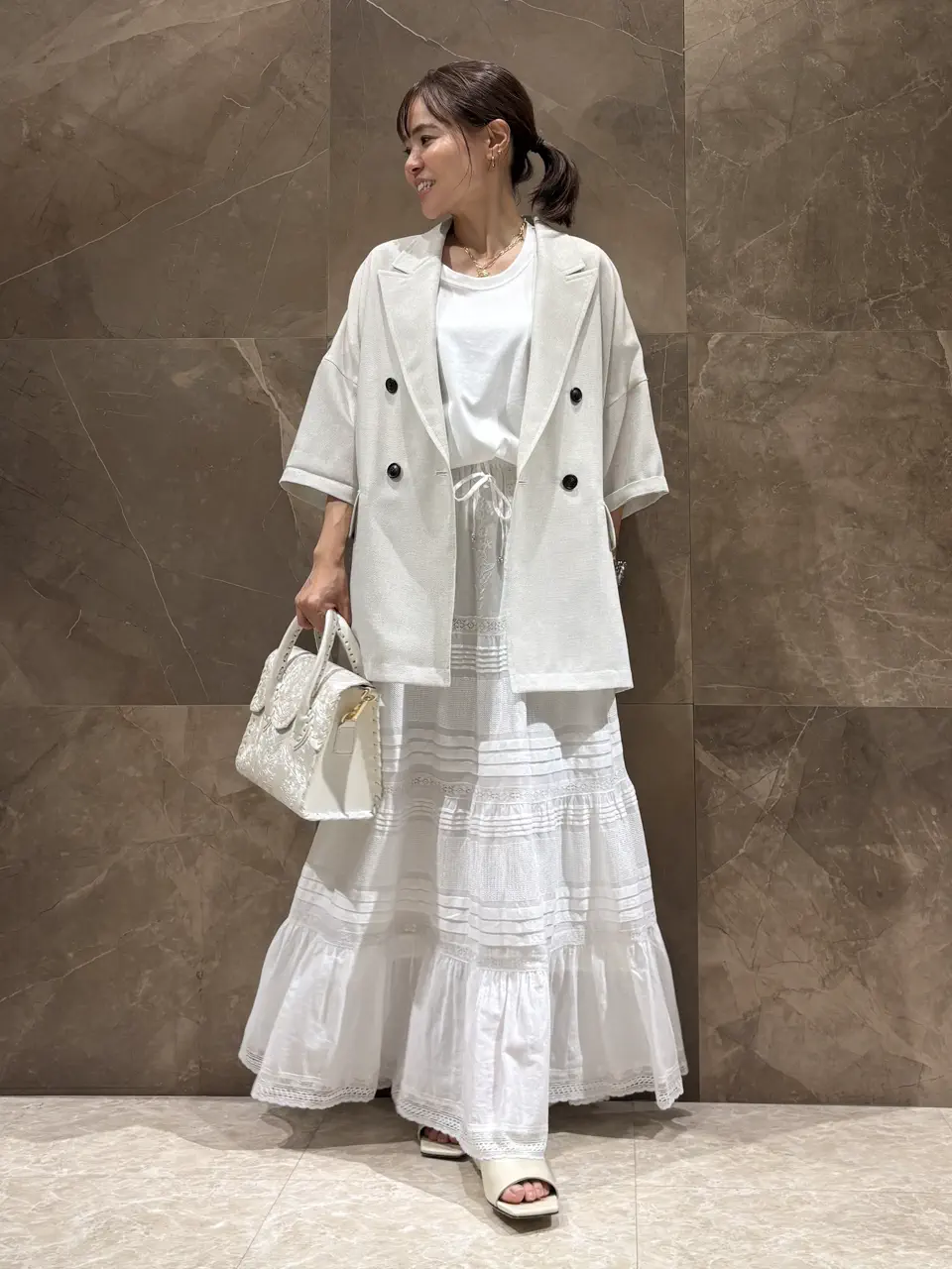 GRACE CONTINENTAL 穐山　香織 コーディネート画像