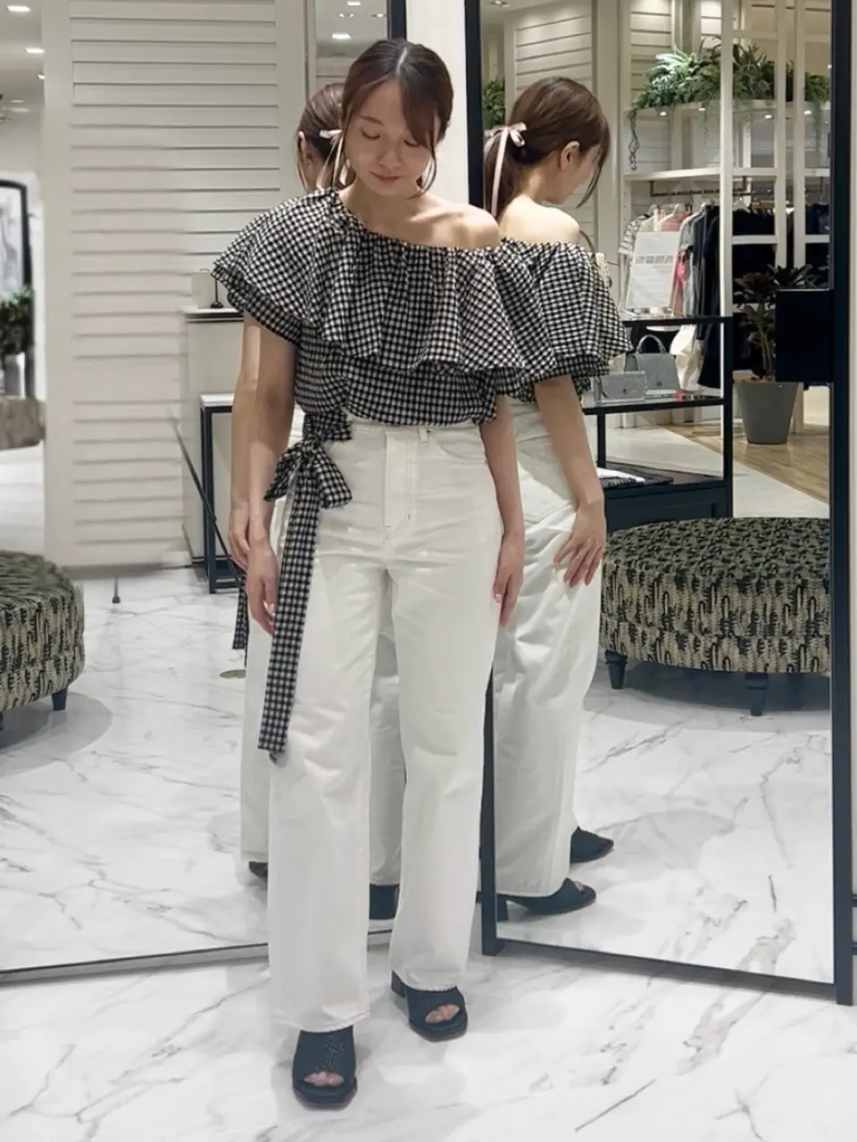 GRACE CONTINENTAL Wakazono コーディネート画像