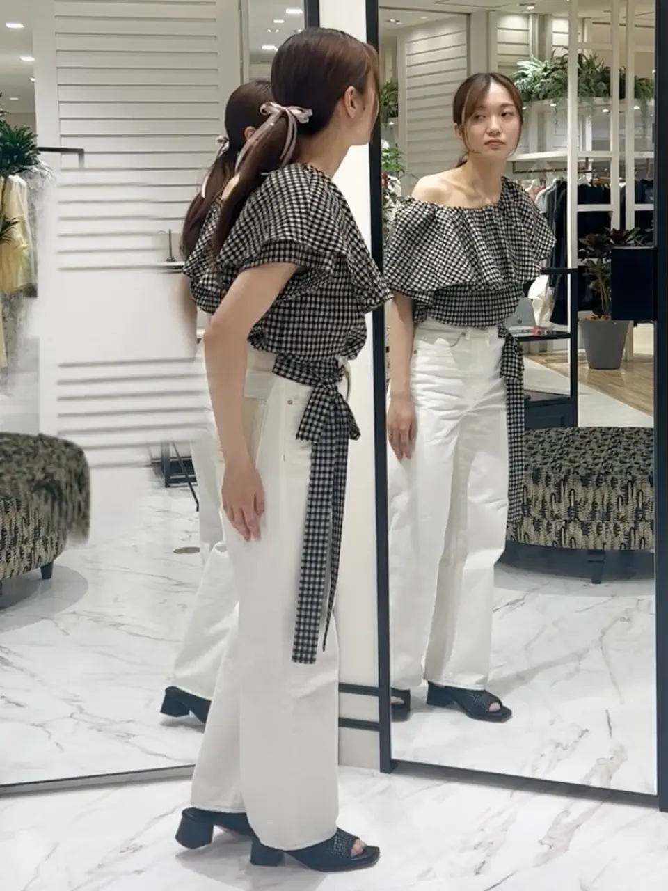 GRACE CONTINENTAL Wakazono コーディネート画像