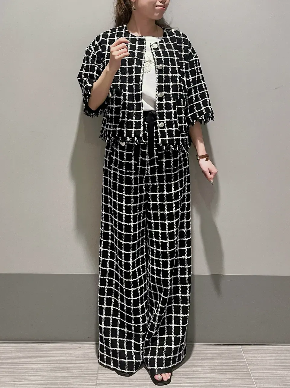 GRACE CONTINENTAL 細川　もなみ コーディネート画像
