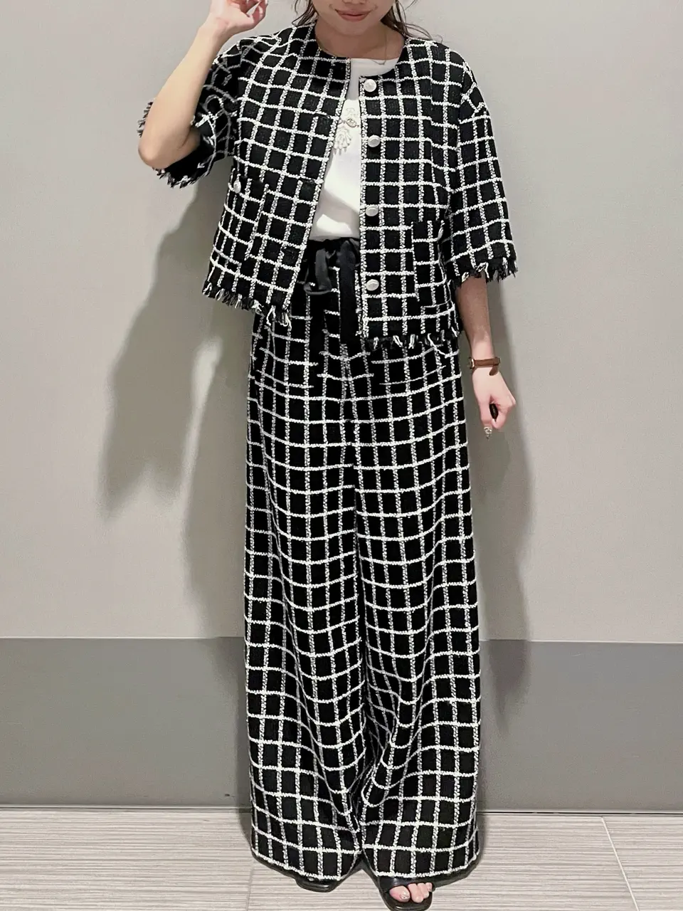 GRACE CONTINENTAL 細川　もなみ コーディネート画像
