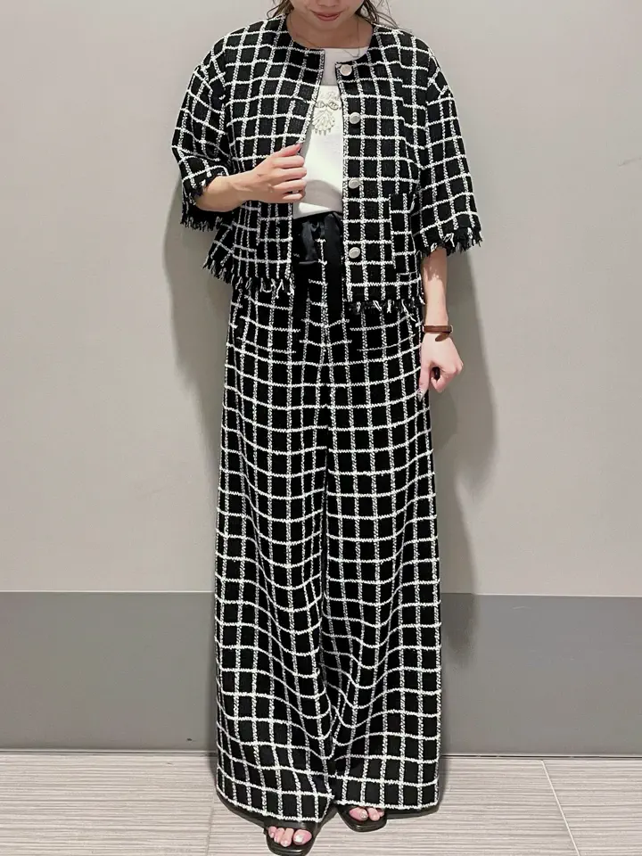 GRACE CONTINENTAL 細川　もなみ コーディネート画像
