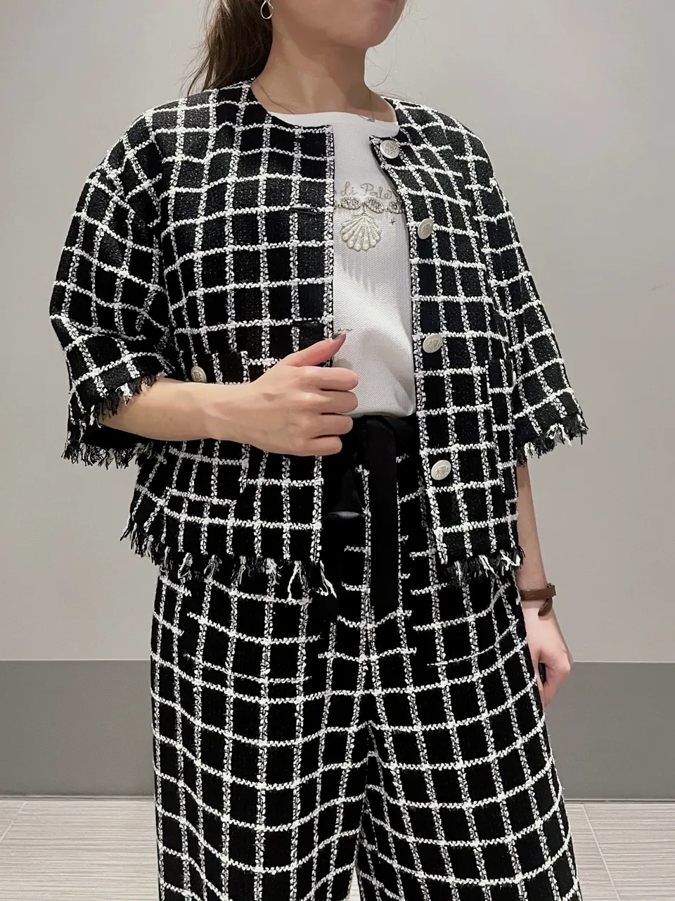 GRACE CONTINENTAL 細川　もなみ コーディネート画像