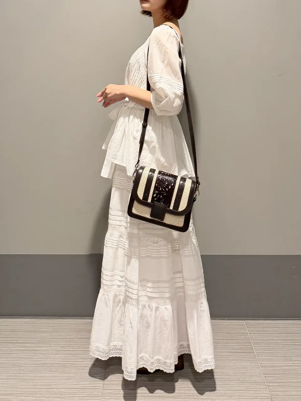 GRACE CONTINENTAL MORITA AI コーディネート画像