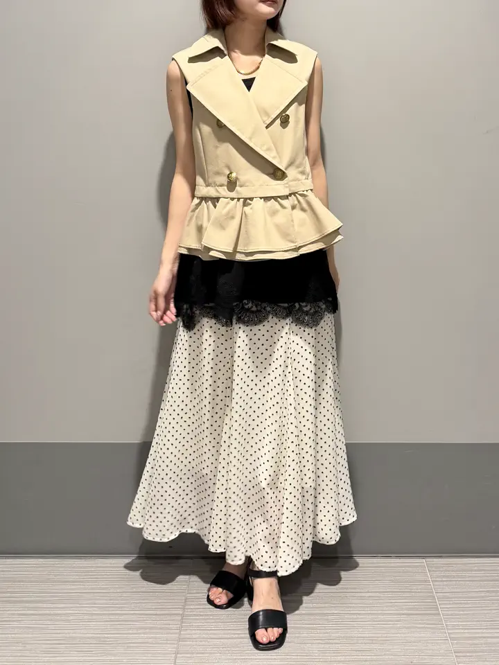 GRACE CONTINENTAL MORITA AI コーディネート画像