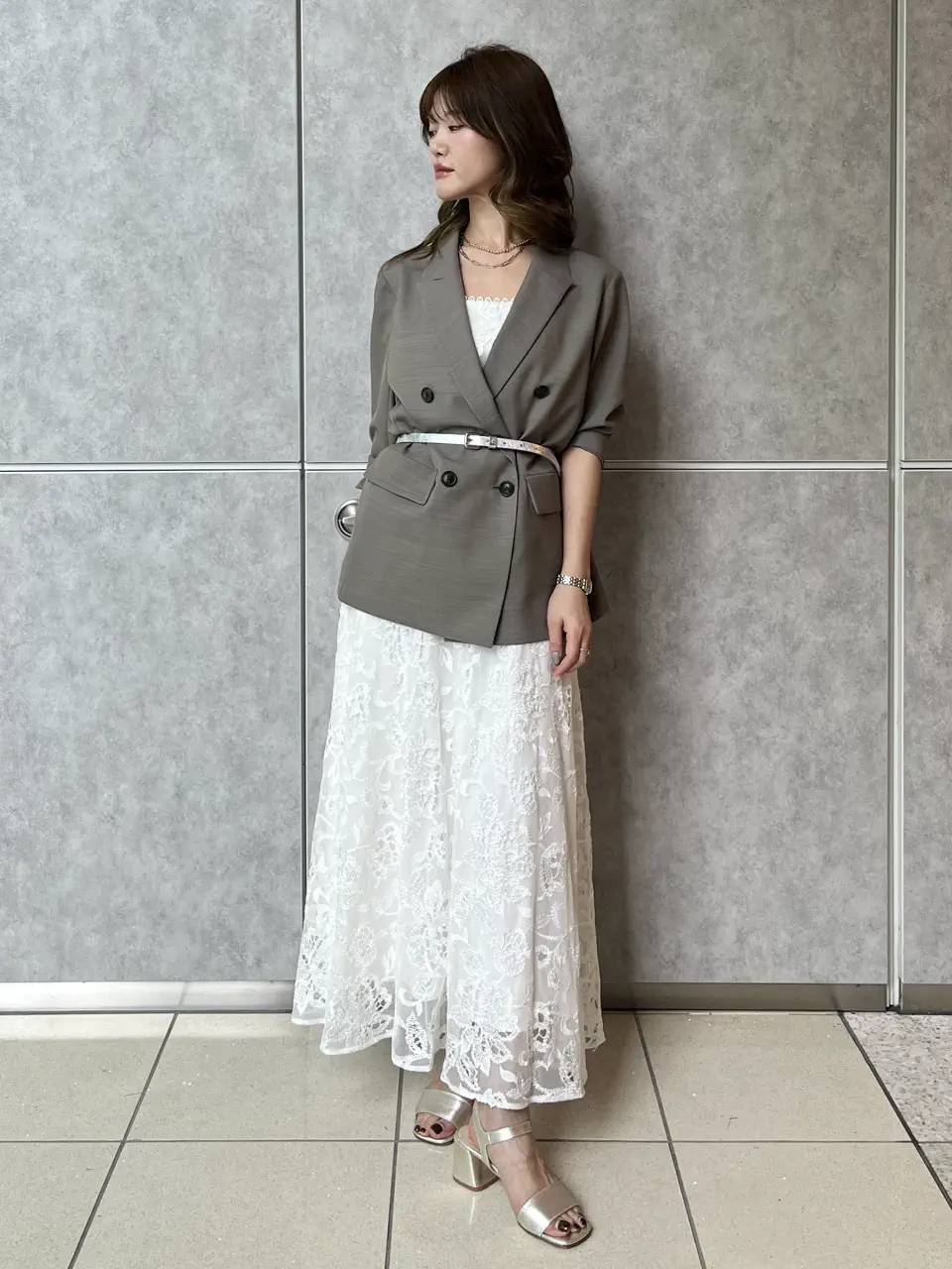 GRACE CONTINENTAL A.Kameyama コーディネート画像