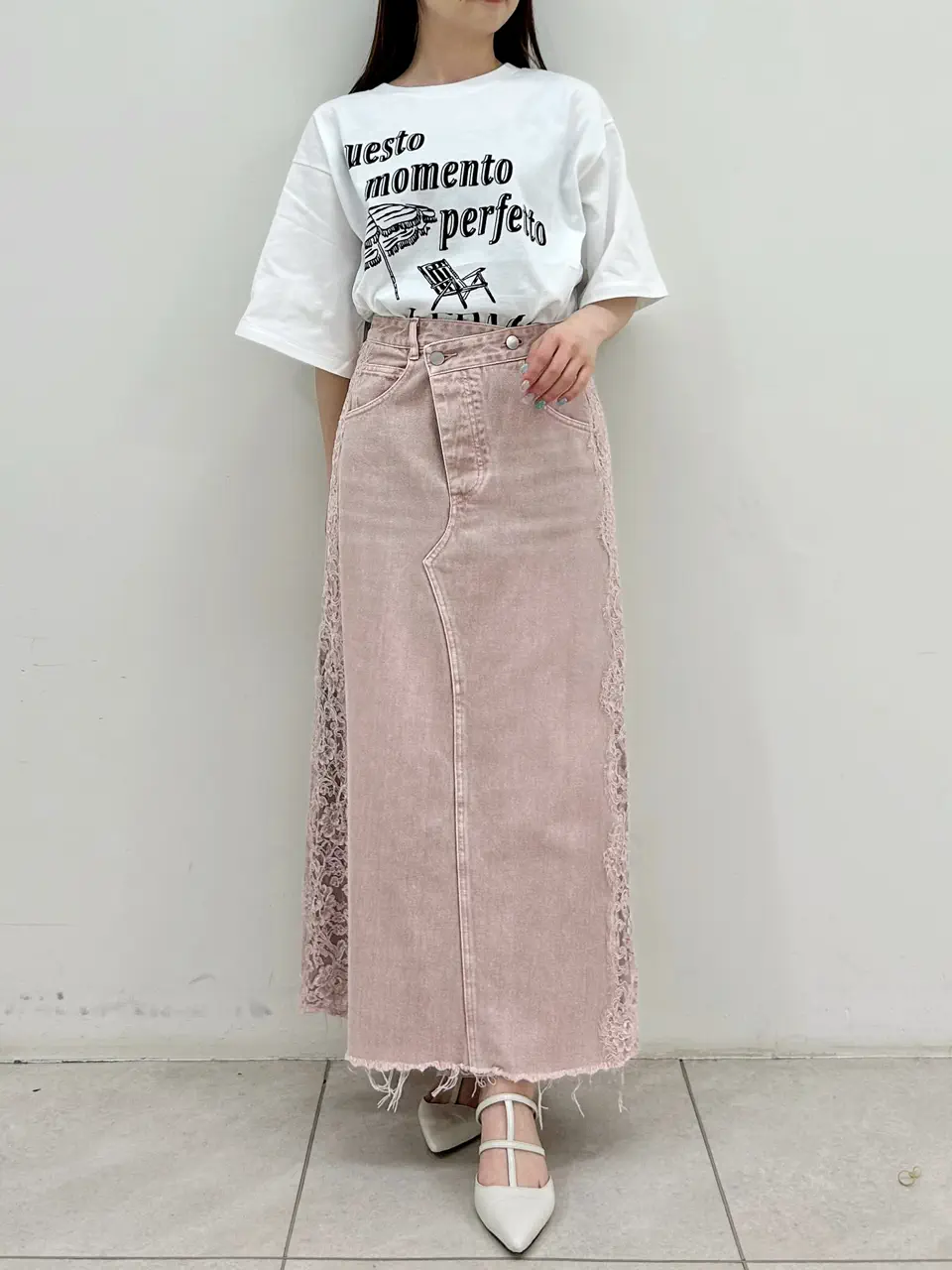 GRACE CONTINENTAL Miu Akamatsu コーディネート画像