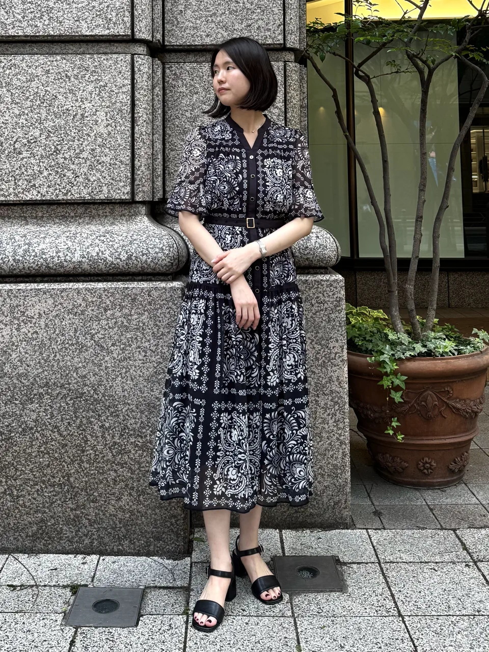GRACE CONTINENTAL 伊藤　静華 コーディネート画像