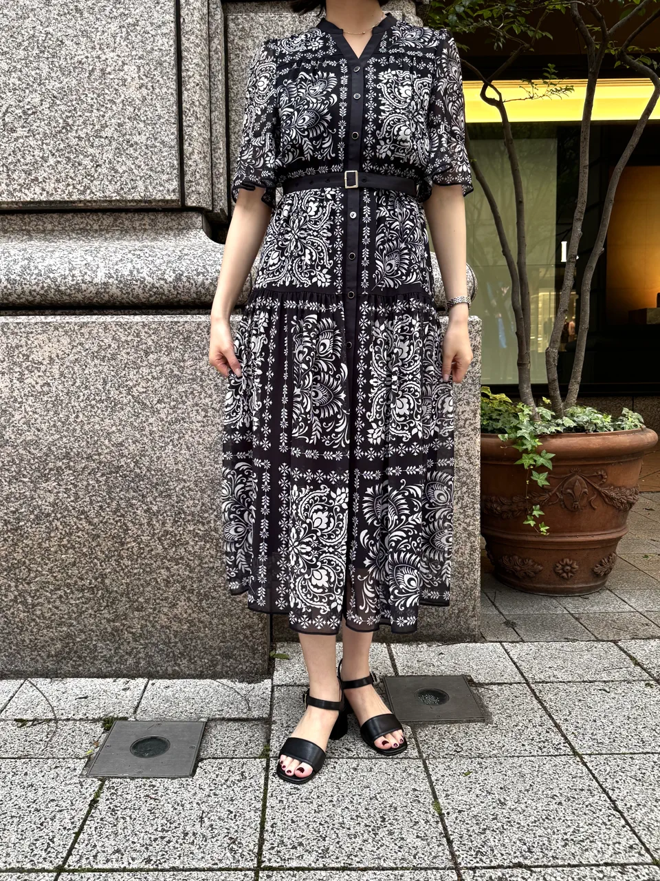 GRACE CONTINENTAL 伊藤　静華 コーディネート画像