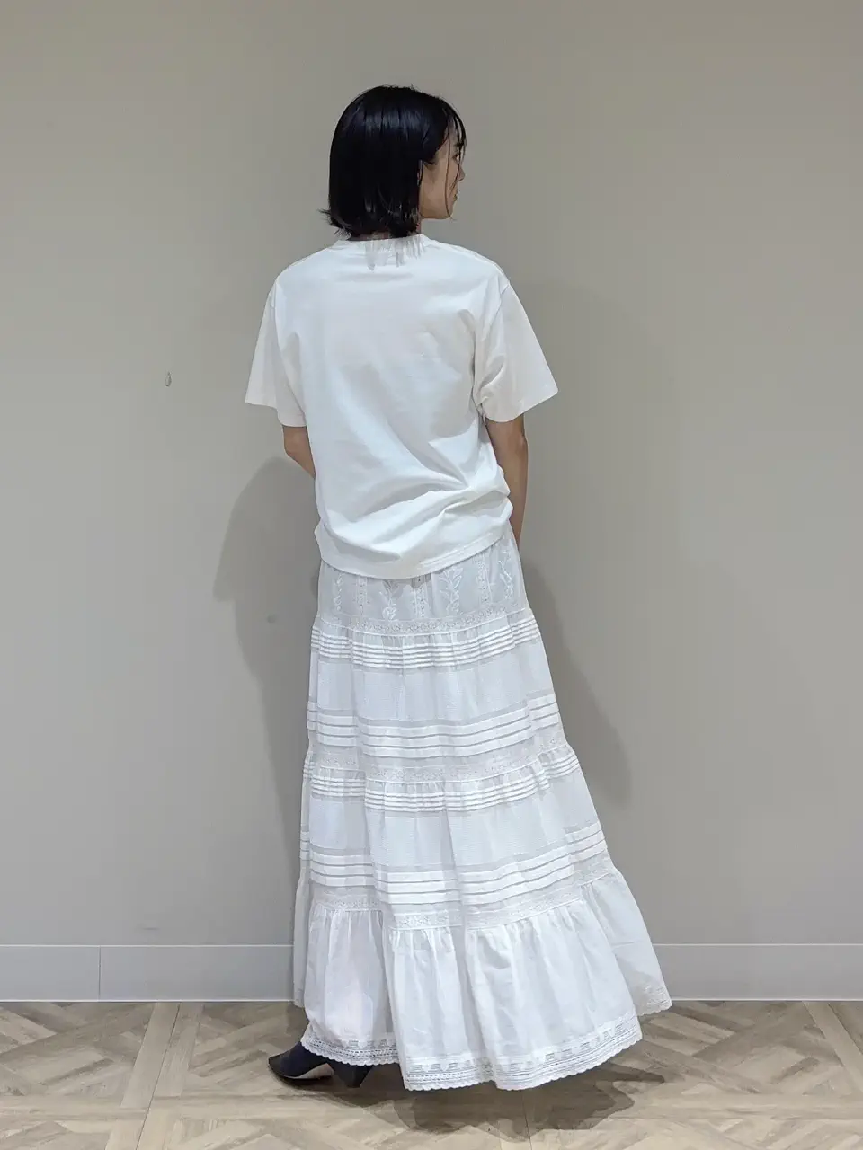 GRACE CONTINENTAL Hikaru Okada コーディネート画像