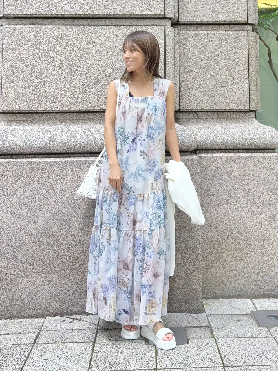 GRACE CONTINENTAL yukimi yonee コーディネート画像