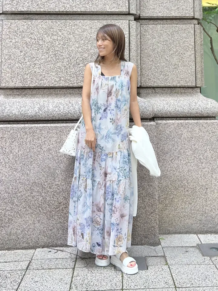 GRACE CONTINENTAL yukimi yonee コーディネート画像