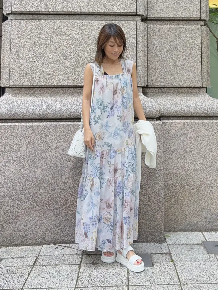 GRACE CONTINENTAL yukimi yonee コーディネート画像