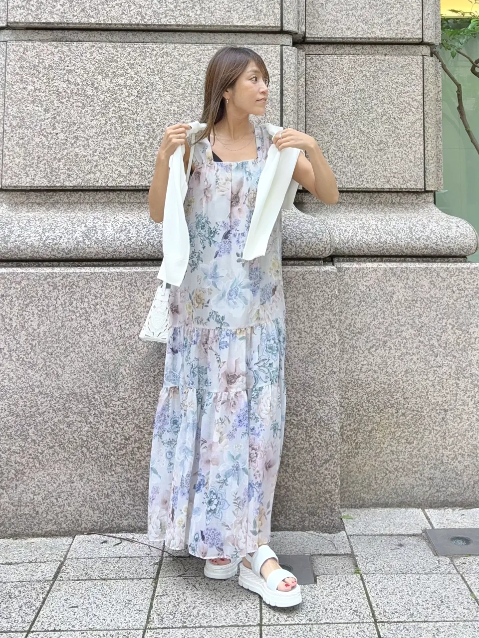 GRACE CONTINENTAL yukimi yonee コーディネート画像