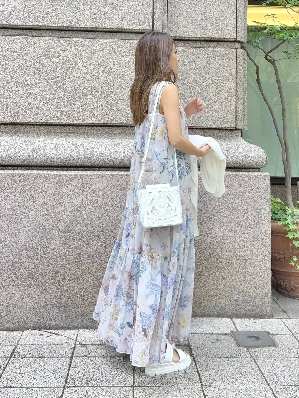 GRACE CONTINENTAL yukimi yonee コーディネート画像