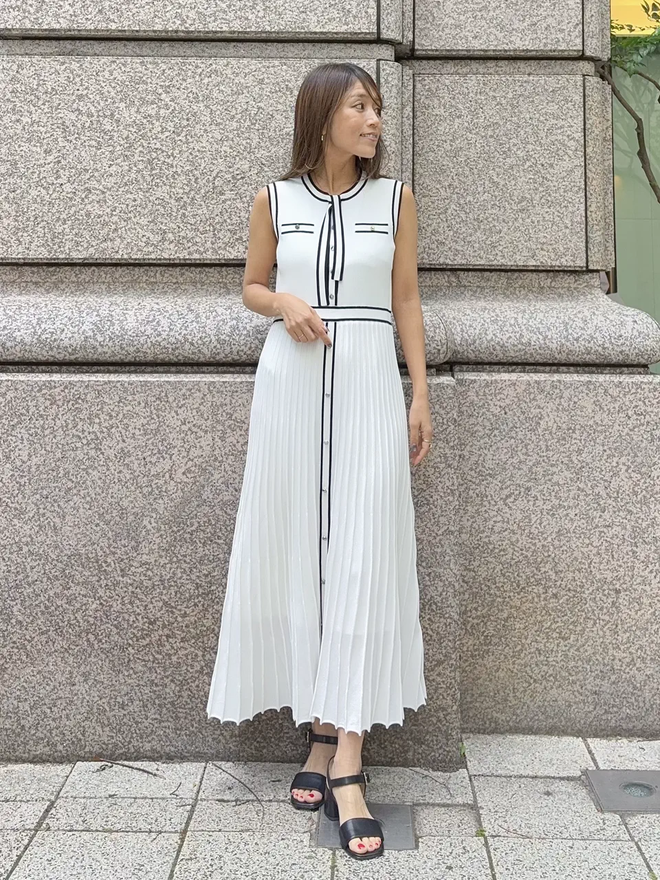 GRACE CONTINENTAL yukimi yonee コーディネート画像