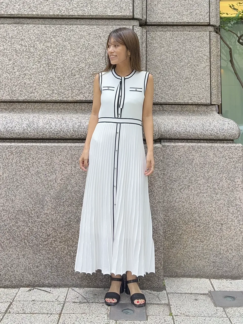GRACE CONTINENTAL yukimi yonee コーディネート画像