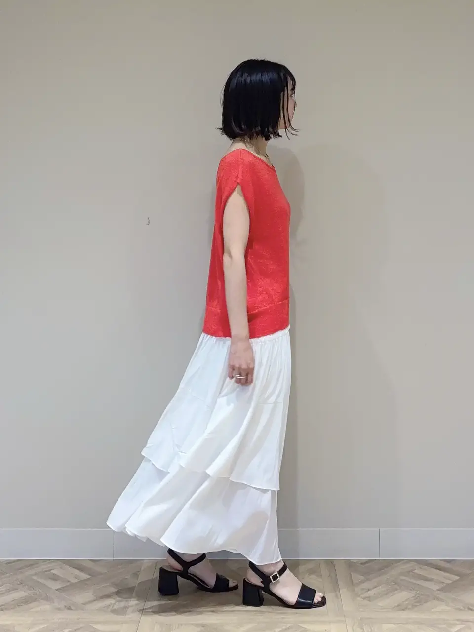 GRACE CONTINENTAL Hikaru Okada コーディネート画像