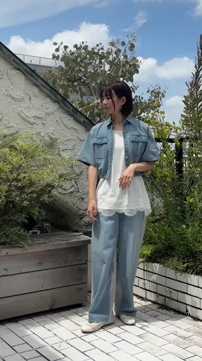 GRACE CONTINENTAL Hikaru Okada コーディネート画像