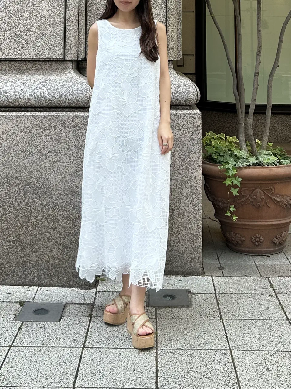 GRACE CONTINENTAL ERINA KATO コーディネート画像