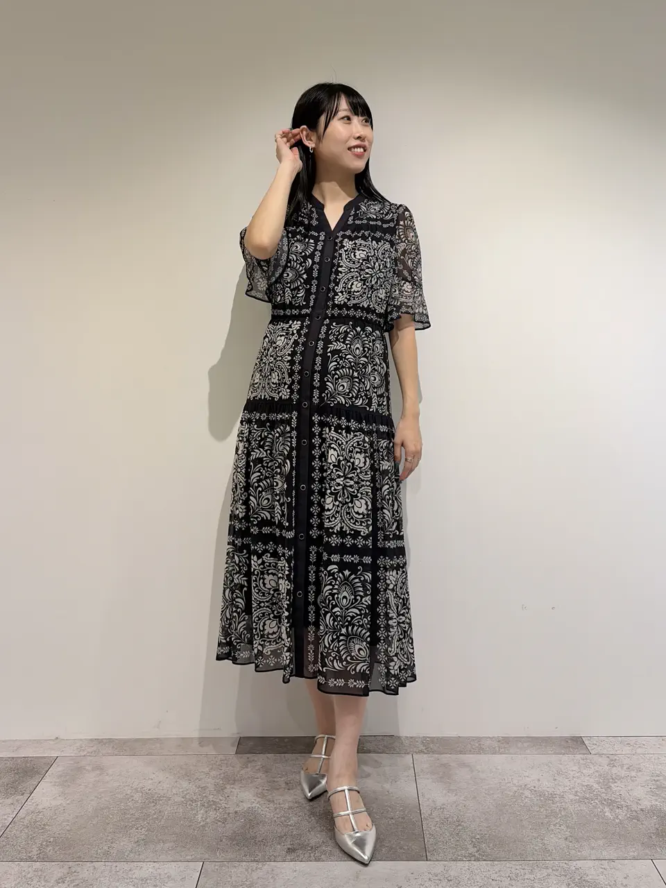  端場 わかな コーディネート画像