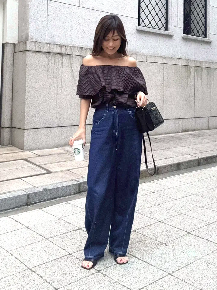GRACE CONTINENTAL yukimi yonee コーディネート画像