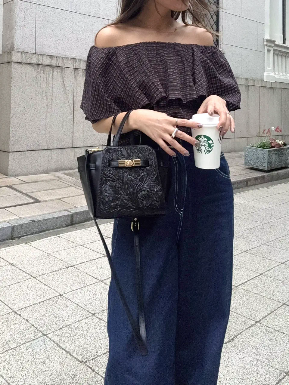 GRACE CONTINENTAL yukimi yonee コーディネート画像