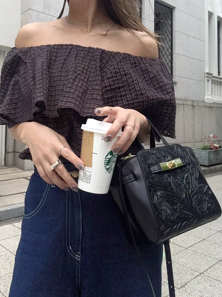 GRACE CONTINENTAL yukimi yonee コーディネート画像