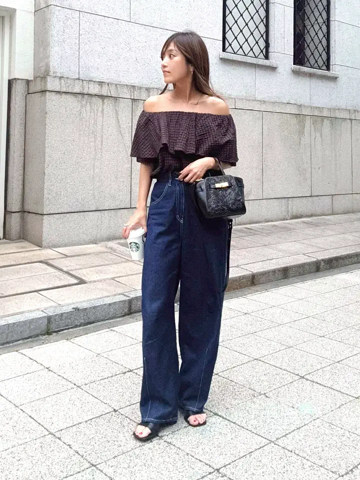 GRACE CONTINENTAL yukimi yonee コーディネート画像