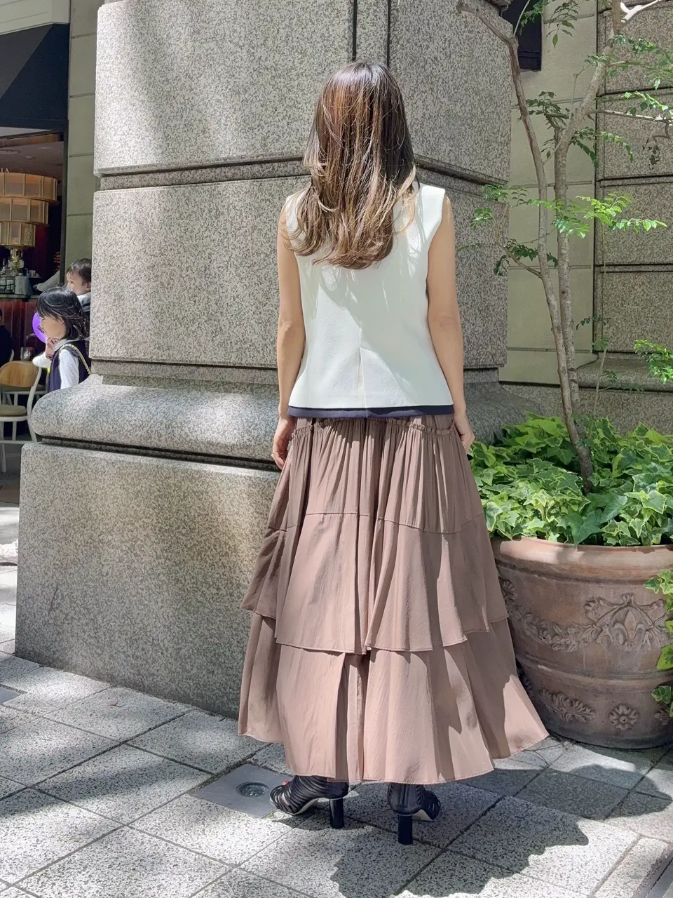 GRACE CONTINENTAL yukimi yonee コーディネート画像