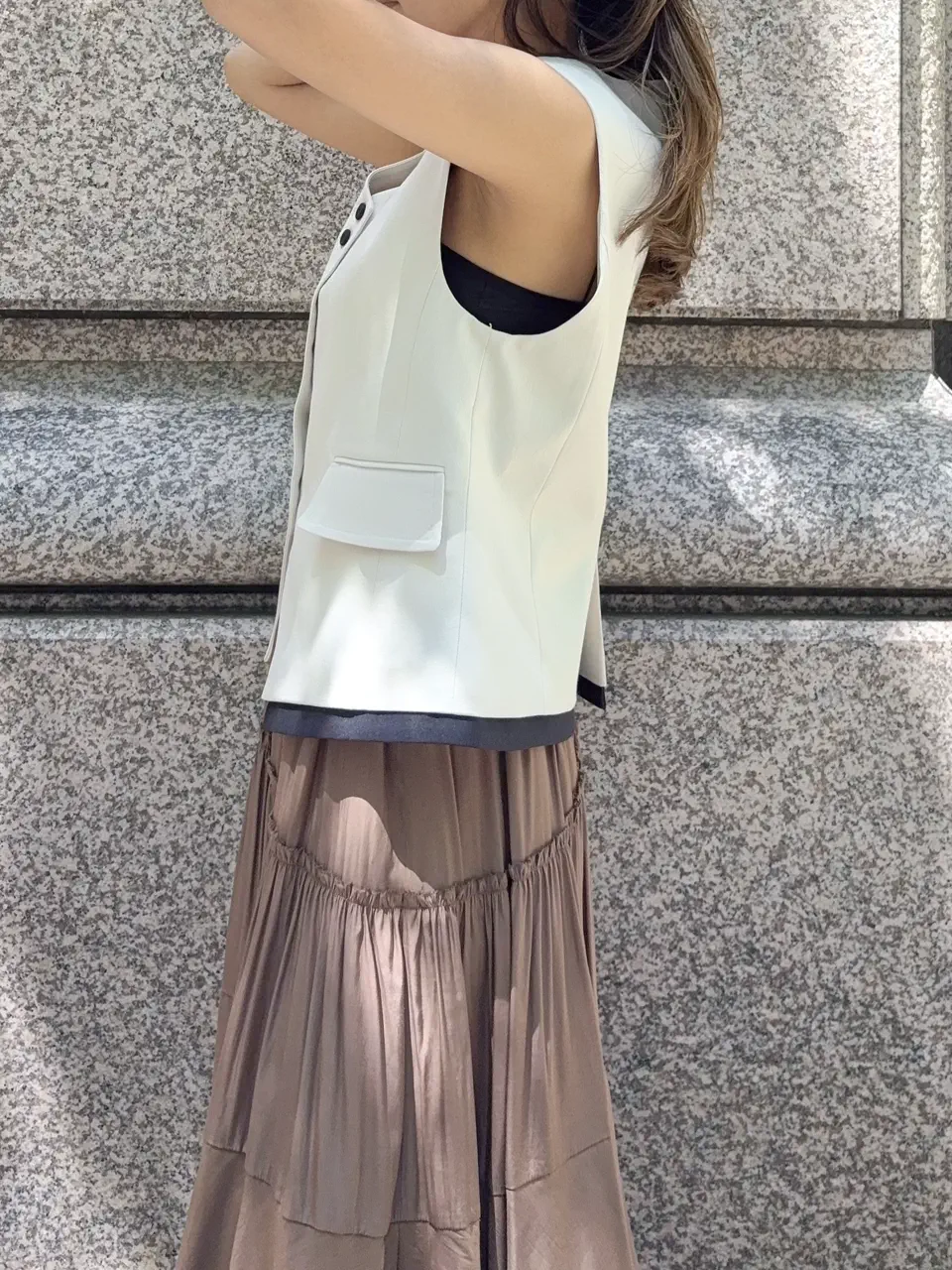 GRACE CONTINENTAL yukimi yonee コーディネート画像