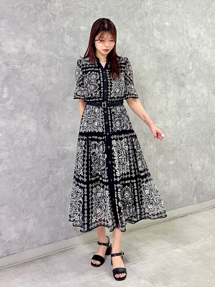 GRACE CONTINENTAL NORIA コーディネート画像