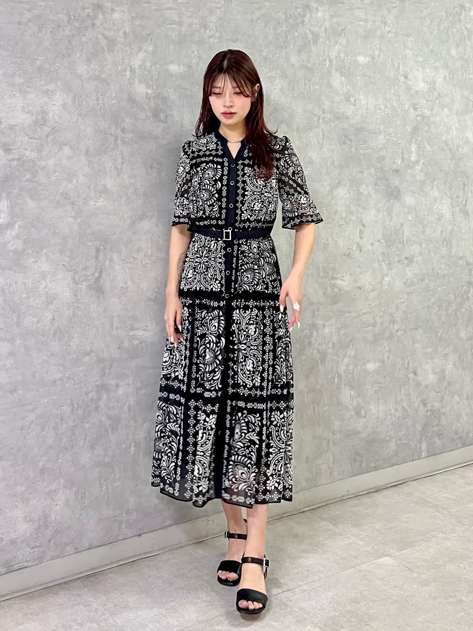 GRACE CONTINENTAL NORIA コーディネート画像