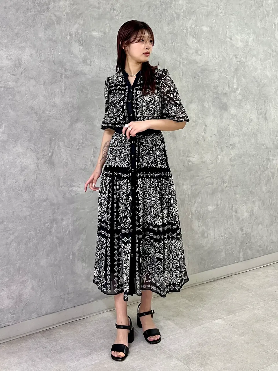 GRACE CONTINENTAL NORIA コーディネート画像